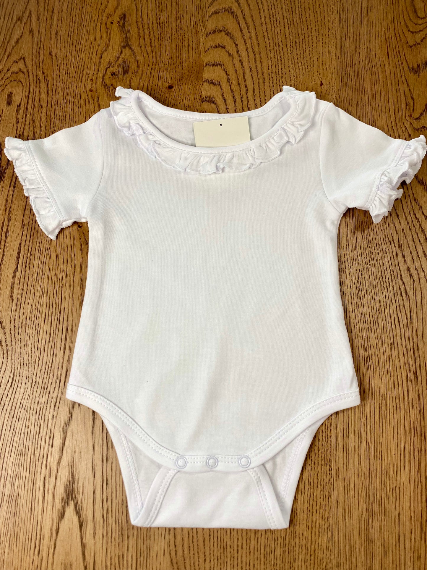 "Sleeved Ruffles" Onesie